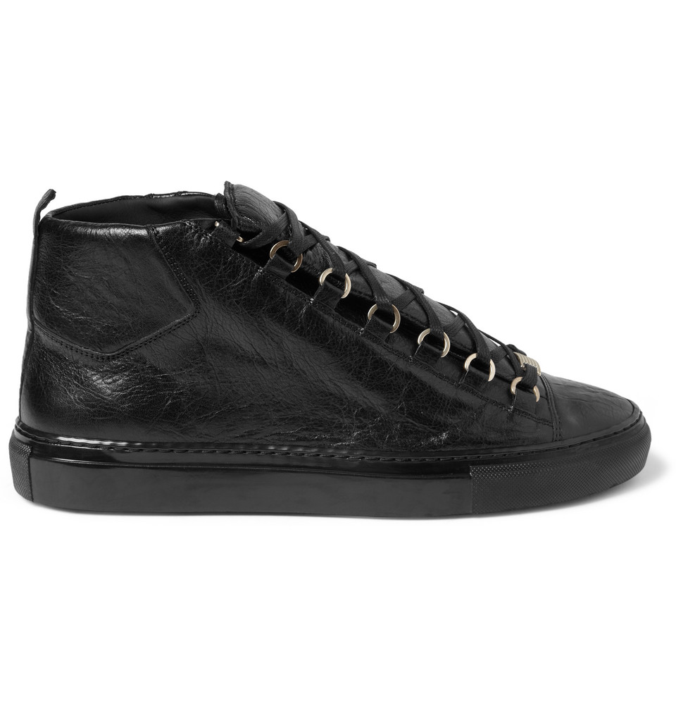 Balenciaga Arena High-Top Trainers in Black for Lyst