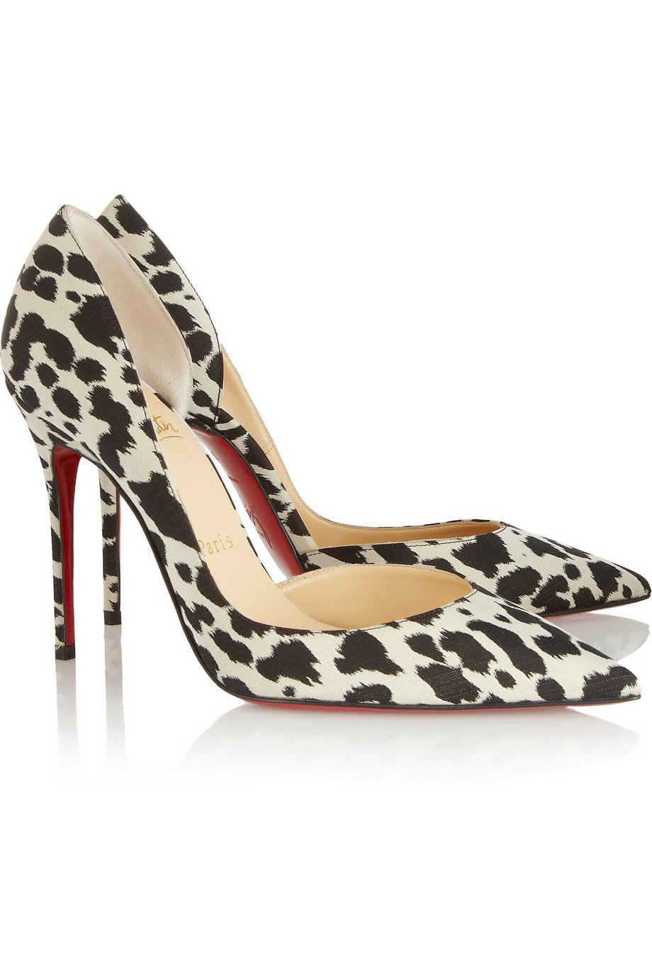 louboutin leopard print heels