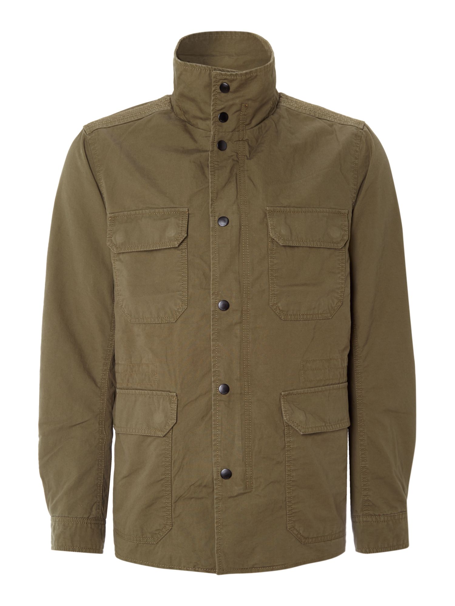 Diesel Four Pocket Field Jacket in Green for Men Lyst
