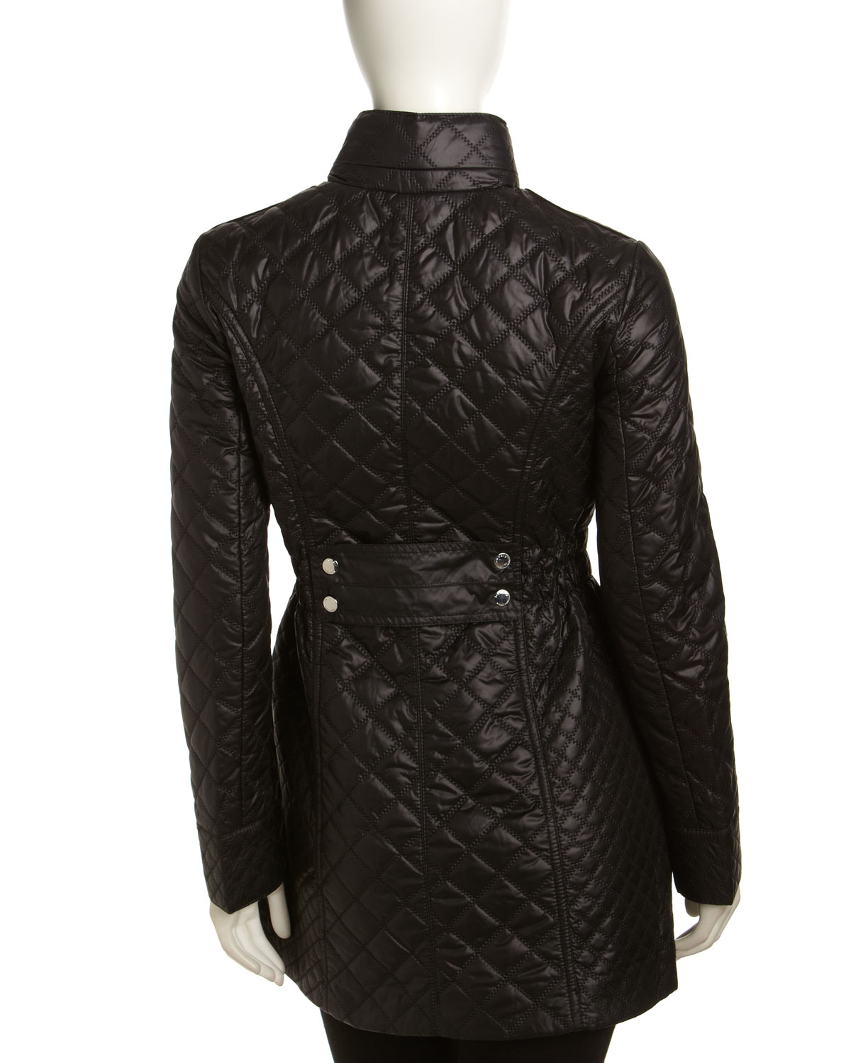 Laundry by Shelli Segal Quilted Packable Jacket Black Lyst