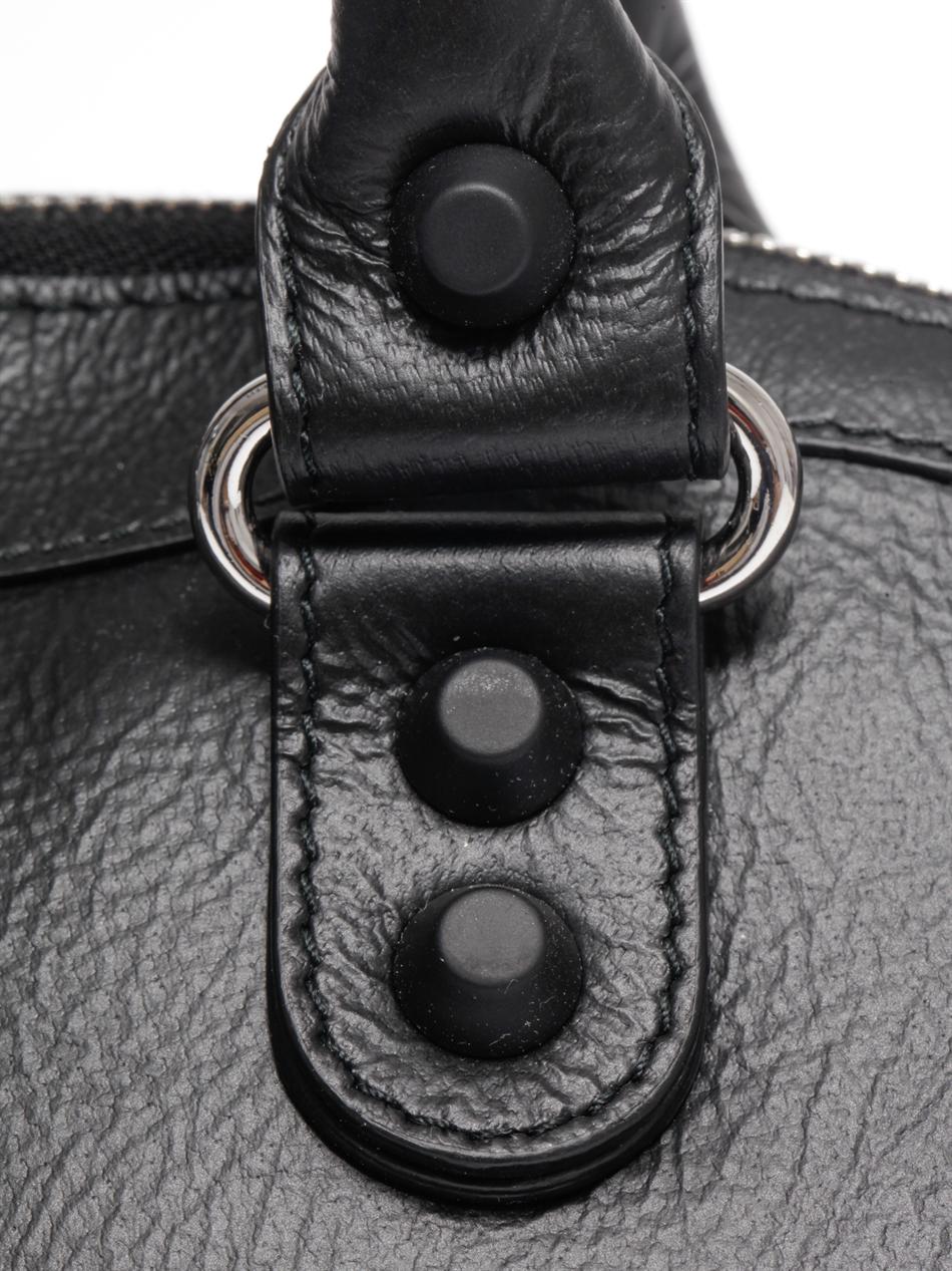 kobling ånd dannelse Balenciaga Classic Leather Bowling Bag in Black | Lyst
