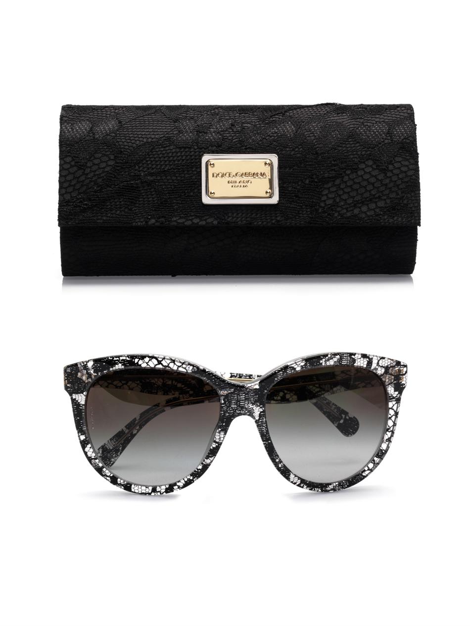 Dolce \u0026 Gabbana Lace Acetate Sunglasses 