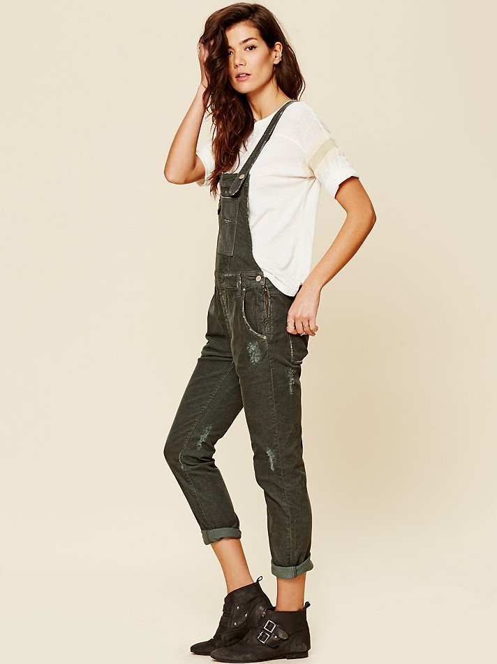 free people corduroy overalls