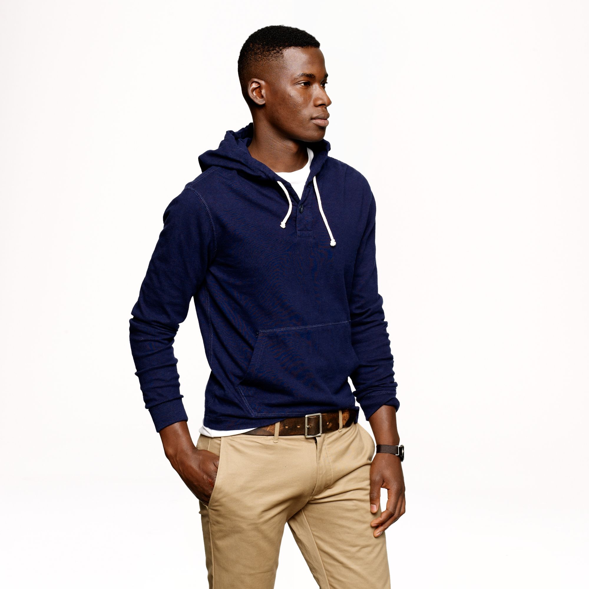 j crew mens hoodie