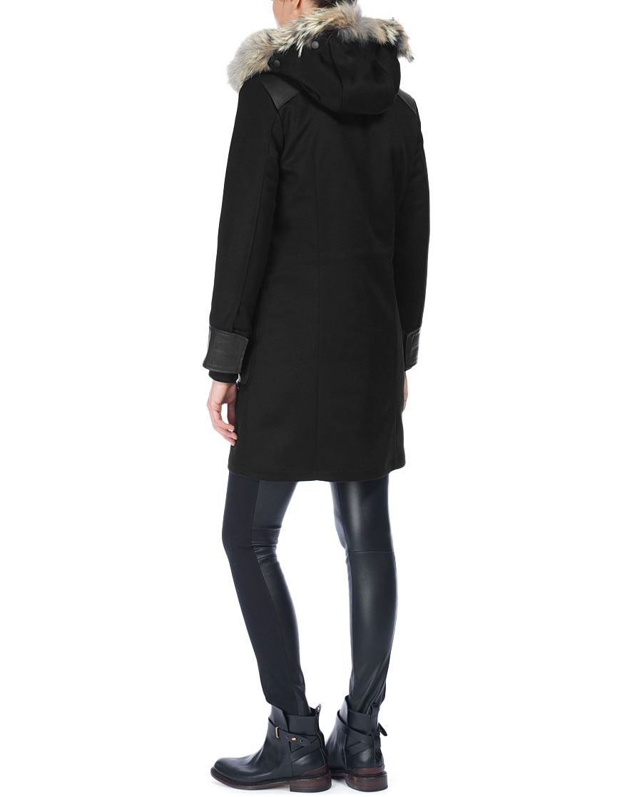 Lyst Rag & Bone Belfast Coat in Black