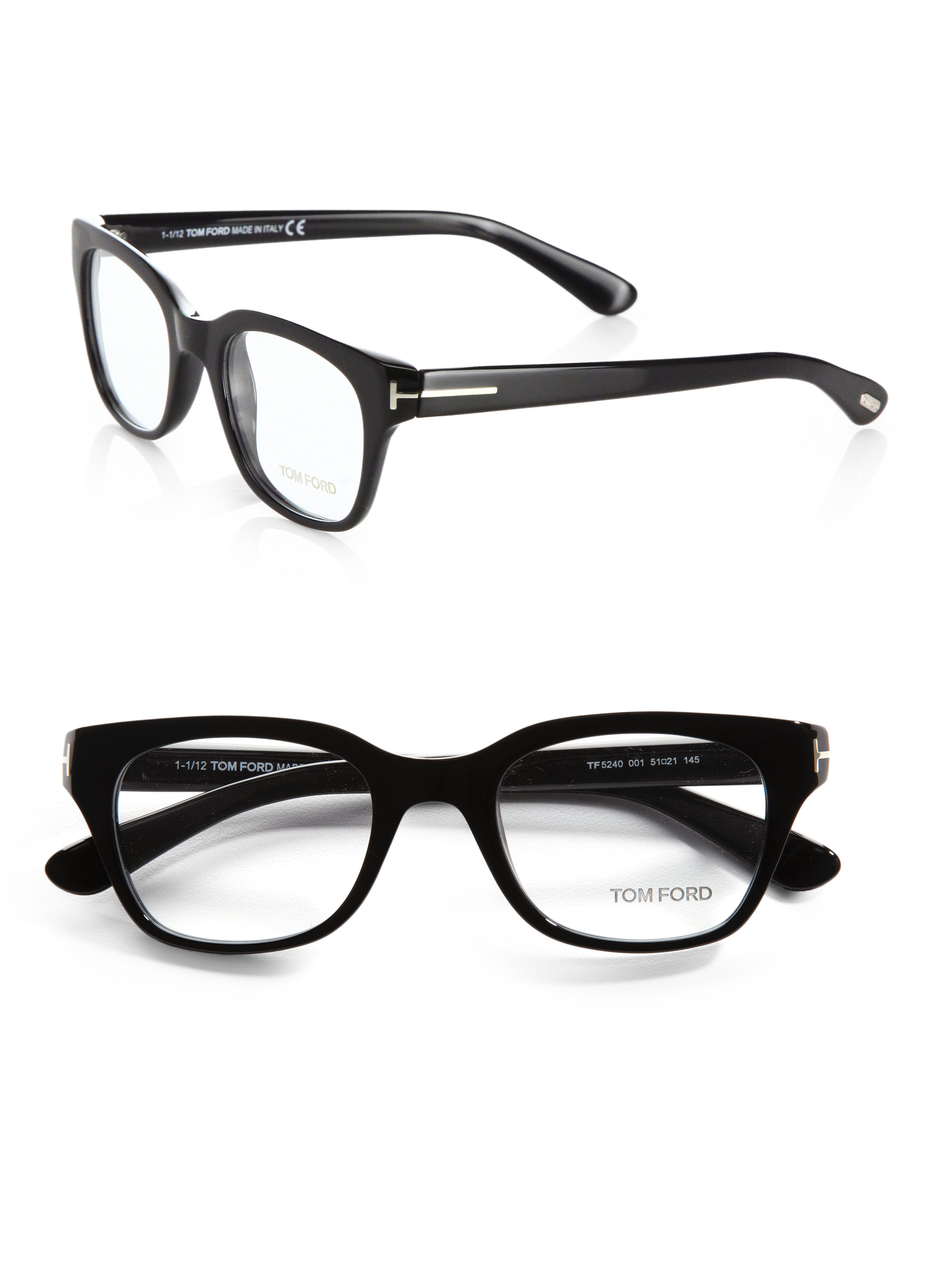 Lyst - Tom Ford 5240 Square Optical Frames in Black for Men