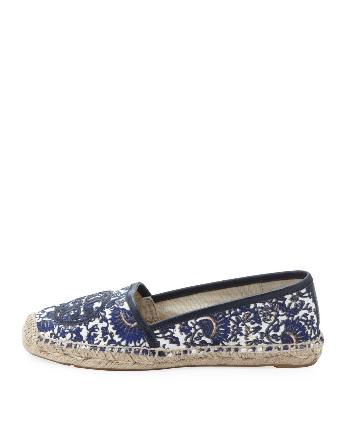 tory burch navy espadrilles