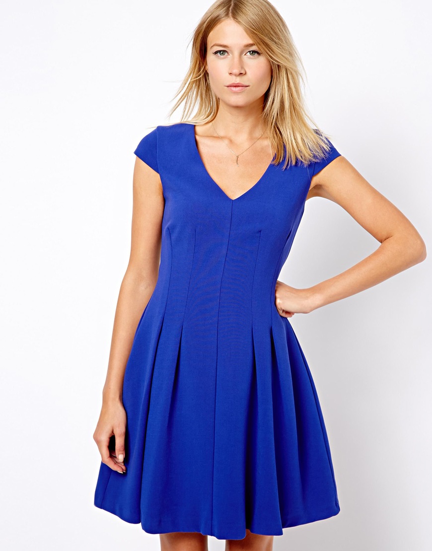oasis cobalt blue dress