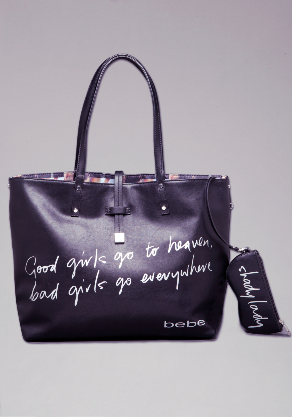 Bebe Fall Good Girls Tote In Purple Lyst