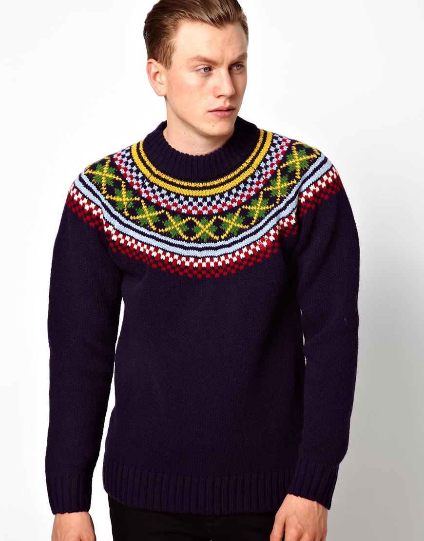 fred perry christmas jumper