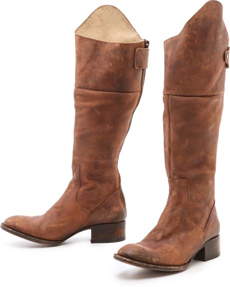 Freebird By Steven Stable Tall Boots in Brown (Tan) | Lyst