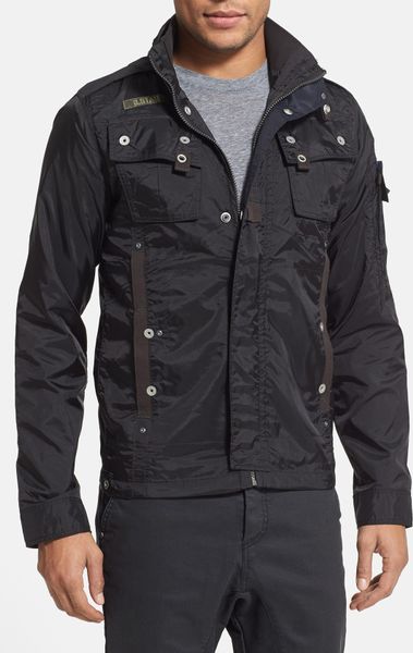 G-star Raw Recolite Light Weight Military Jacket in Black for Men | Lyst
