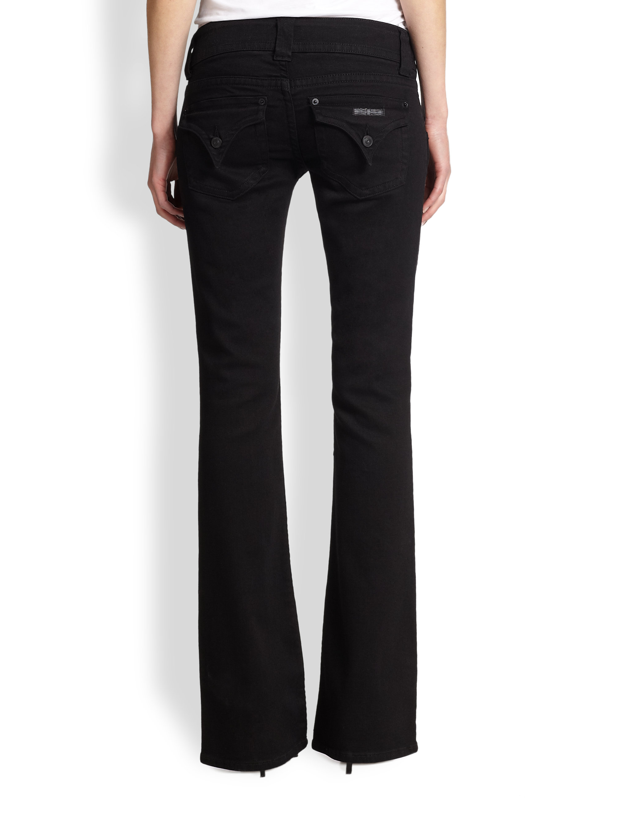 Hudson Jeans Signature Bootcut Jeans in Black - Lyst
