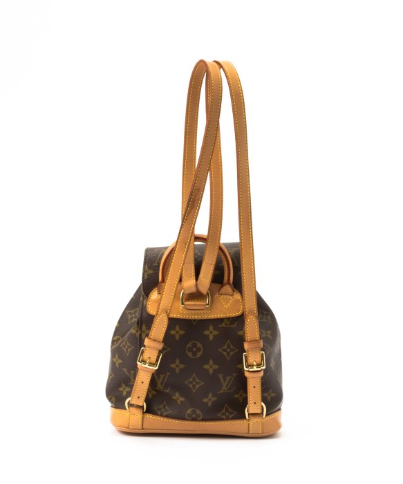 Lyst - Louis Vuitton Brown Monogram Canvas Montsouris Pm Backpack in Brown