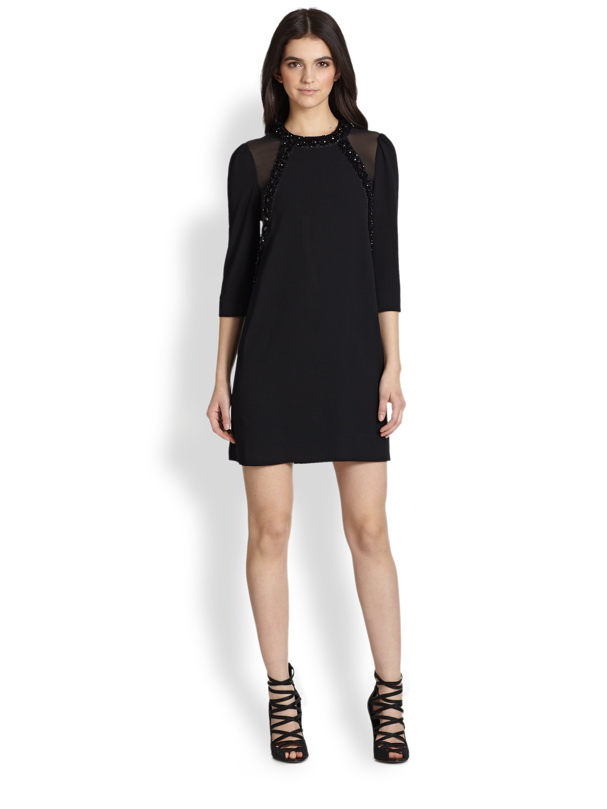 marc jacobs black dress