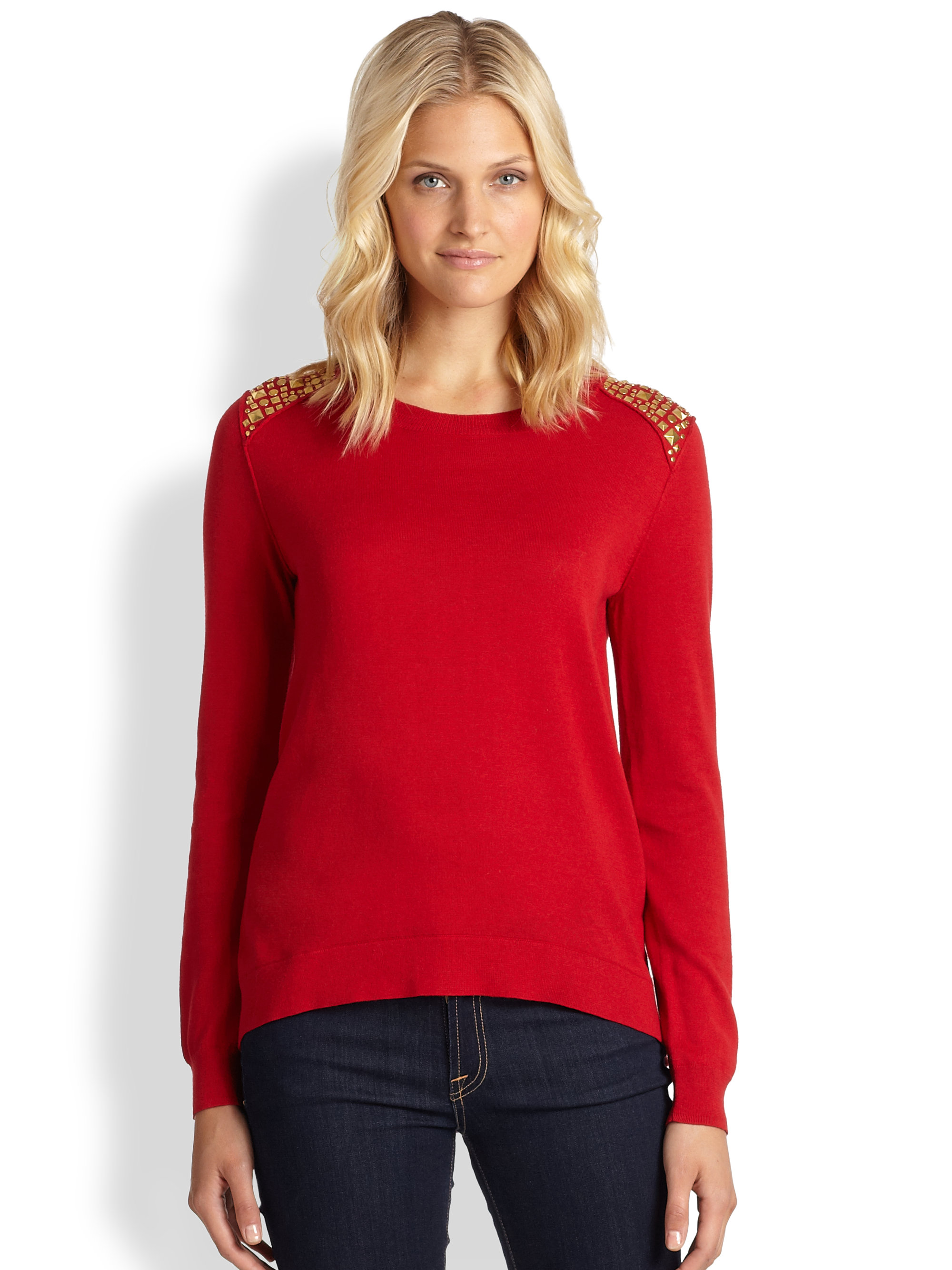 michael kors studded sweater