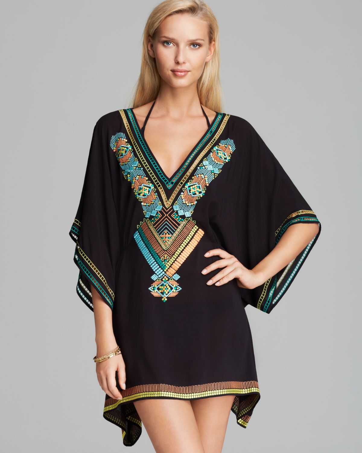 swim cover up caftan