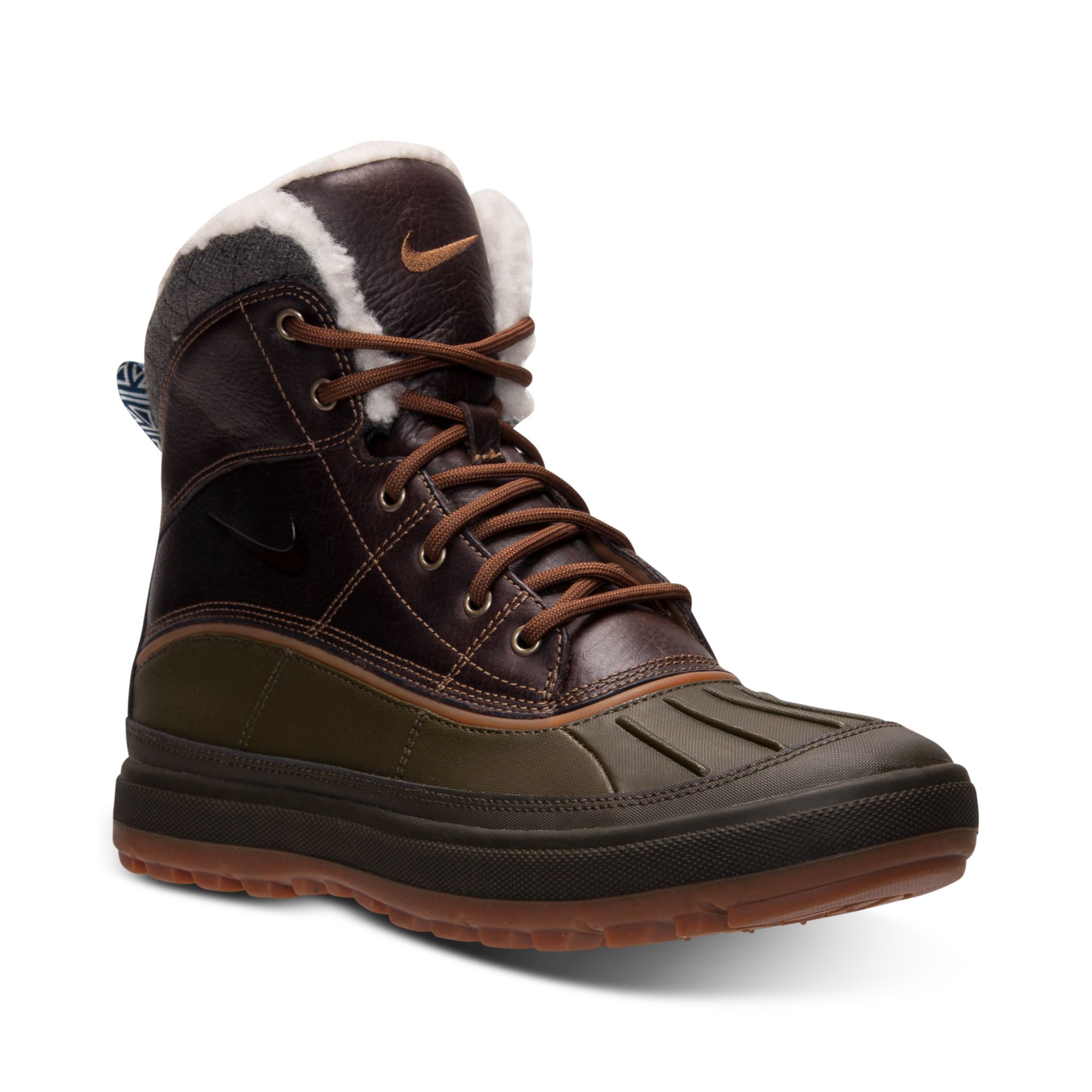 Nike Mens Woodside Ii Boots From Finish Line in Black/Black (Black) for