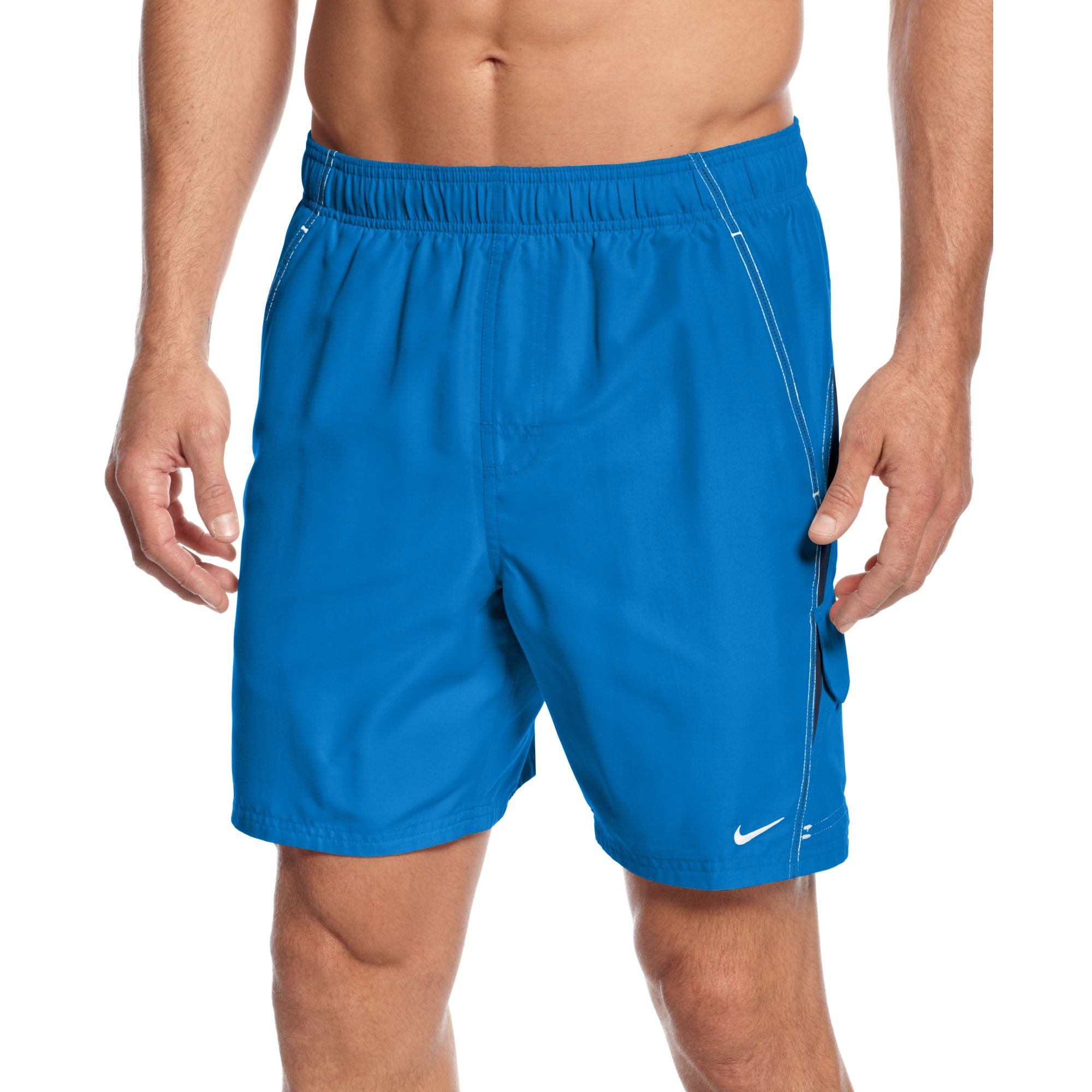 Nike Core Velocity Volley Swim Trunks in Blue for Men (Photo Blue) Lyst
