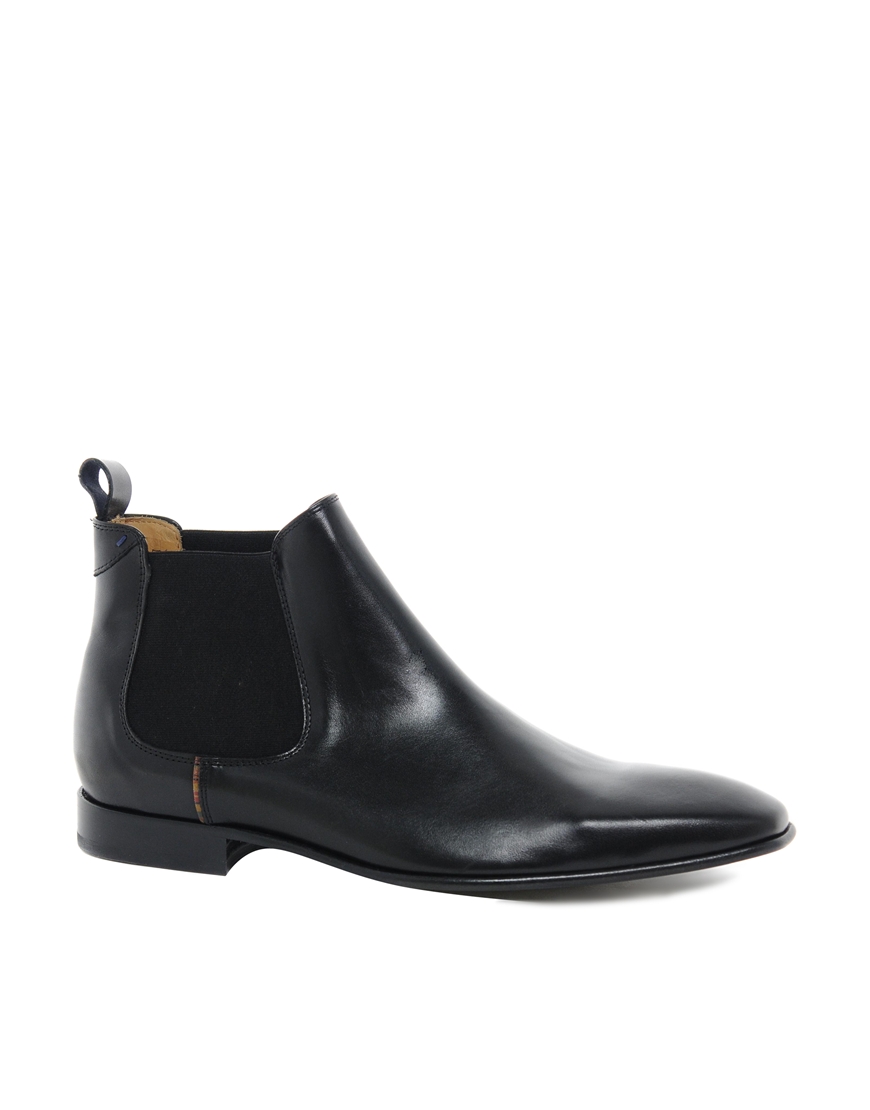 Ps By Paul Smith Falconer Chelsea Boots in Black for Men | Lyst
