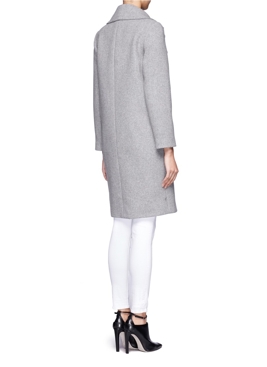 sandro grey coat