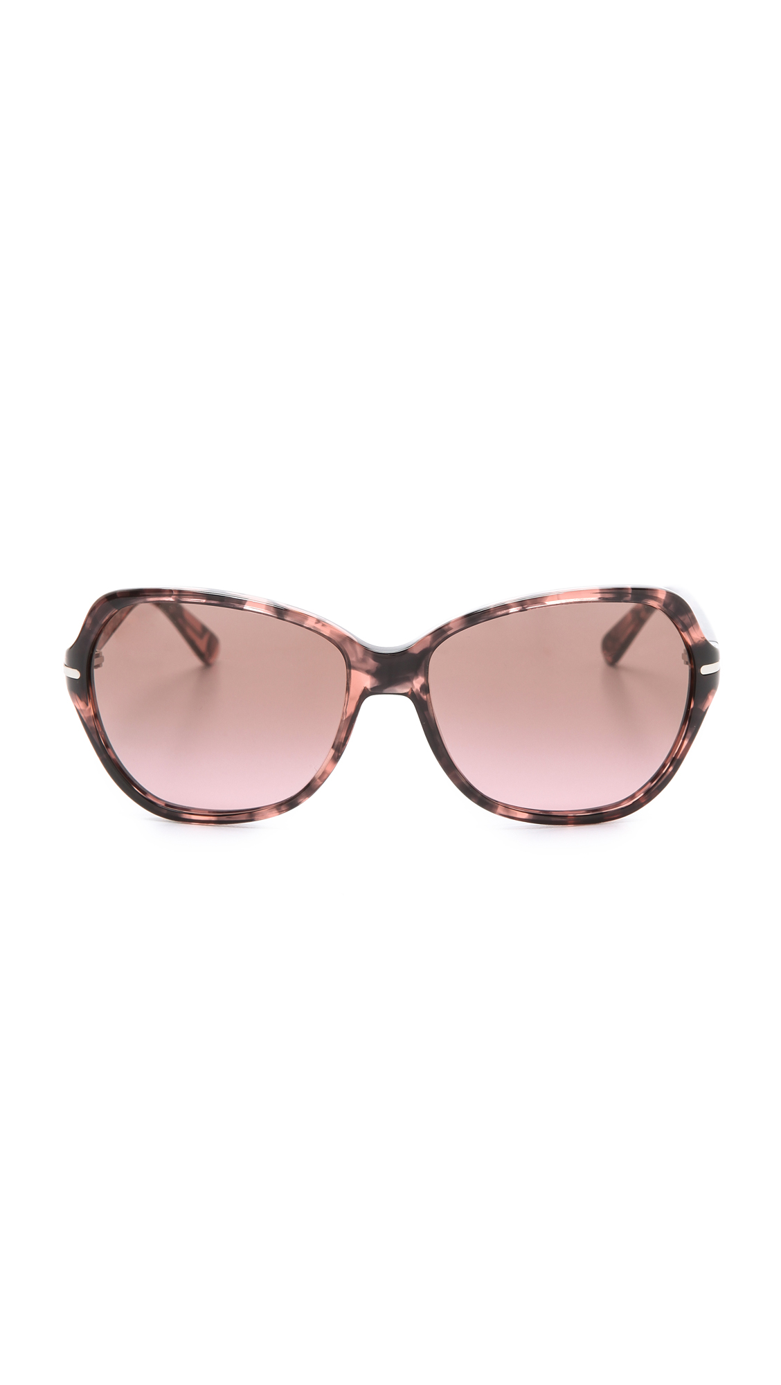Lyst Tory Burch Classic Gradient Sunglasses in Pink