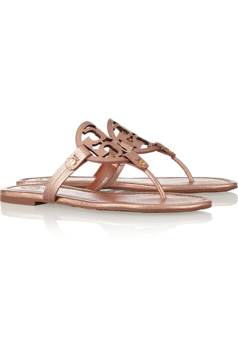 tory burch rose gold sandals