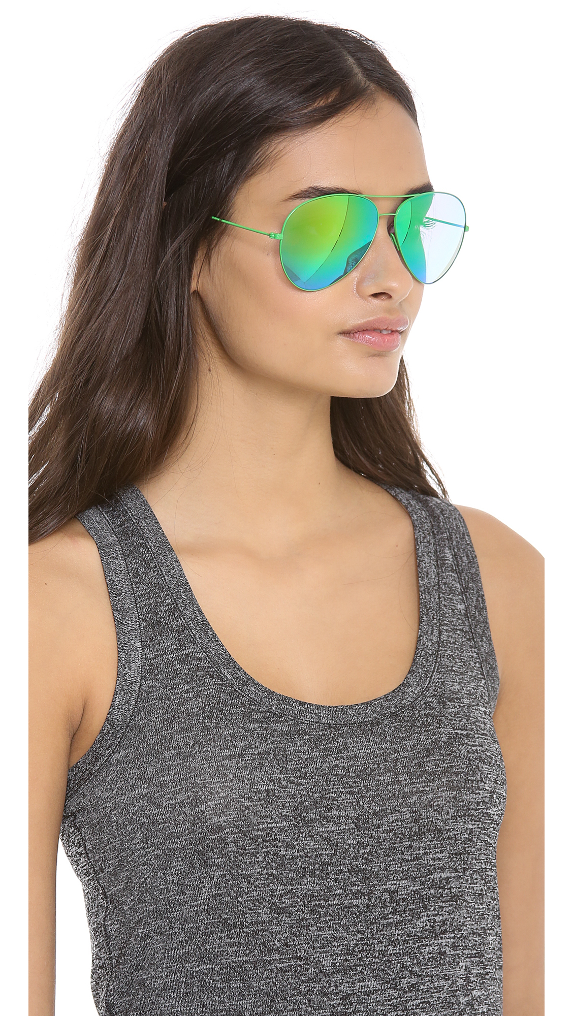 Victoria Beckham Feather Aviator 
