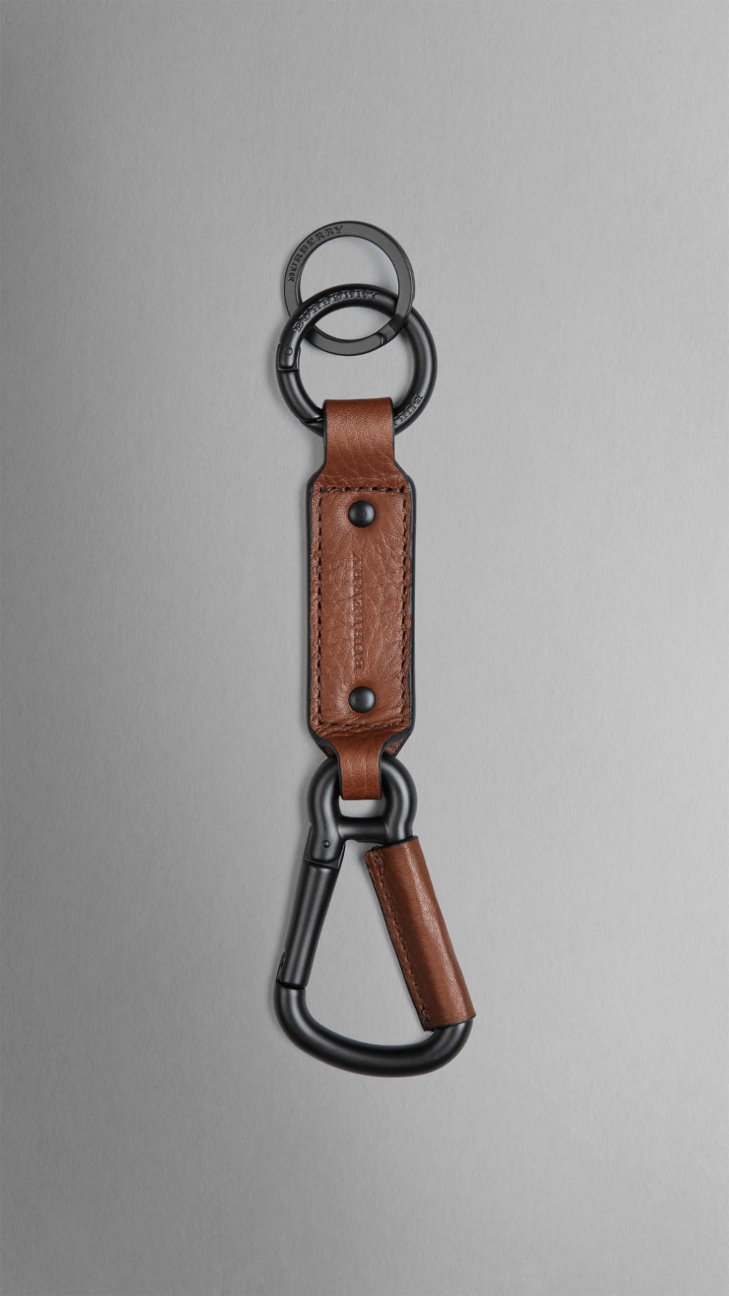 coach carabiner key ring