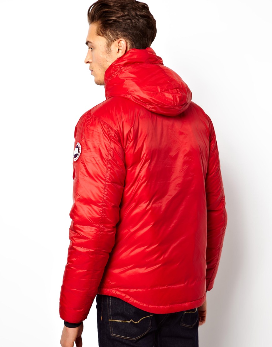 canada goose lodge red