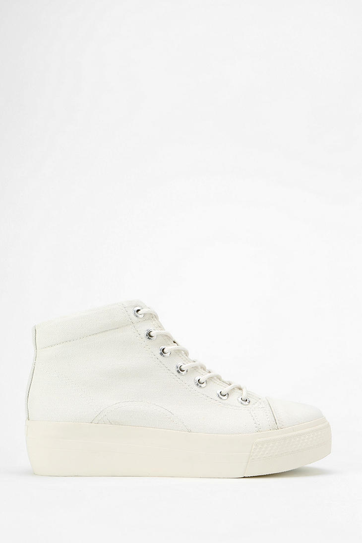 Urban Outfitters Vagabond Holly Platform Wedge Sneaker in White - Lyst