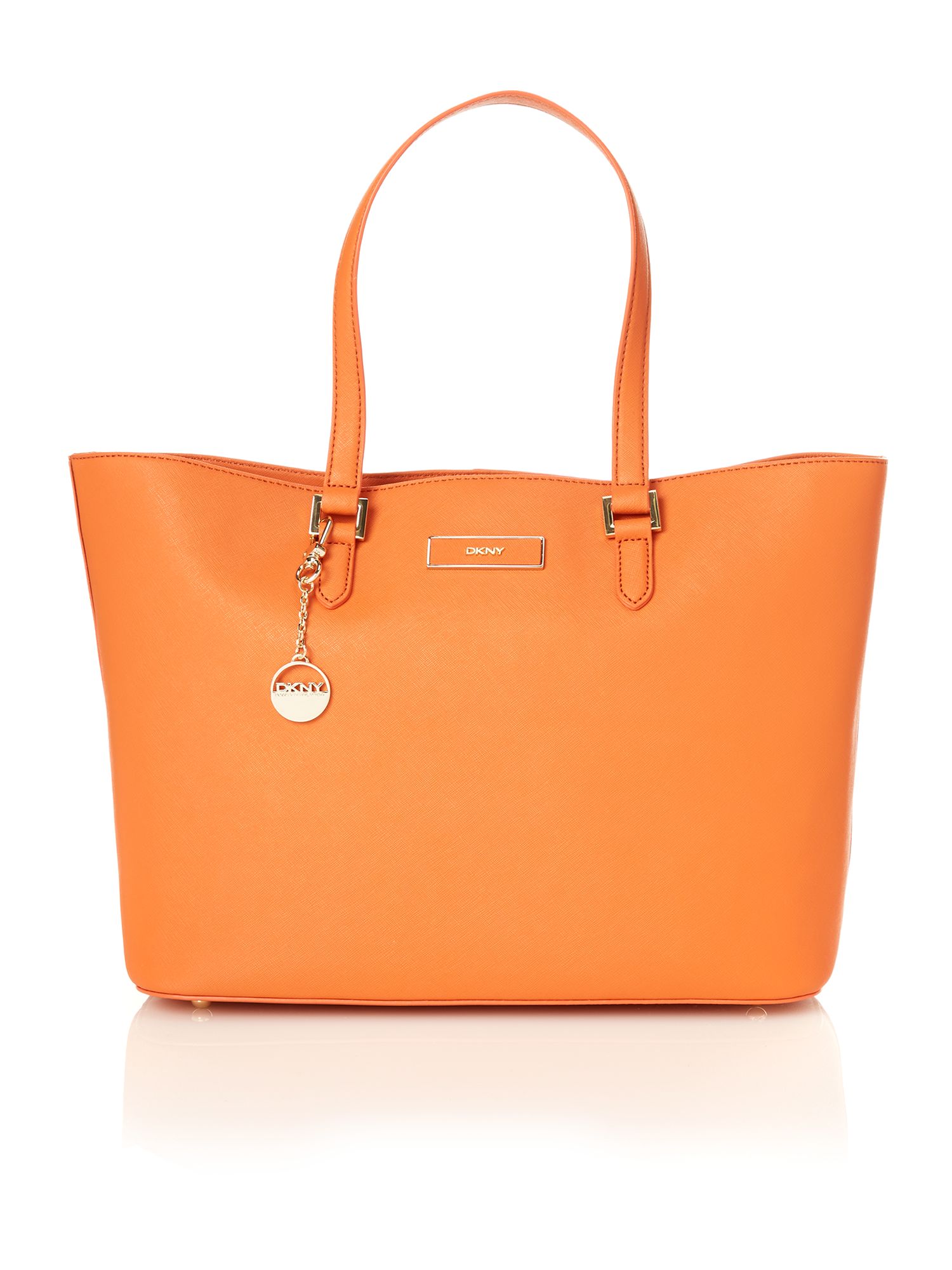 Dkny Orange Tote Bag in Orange | Lyst