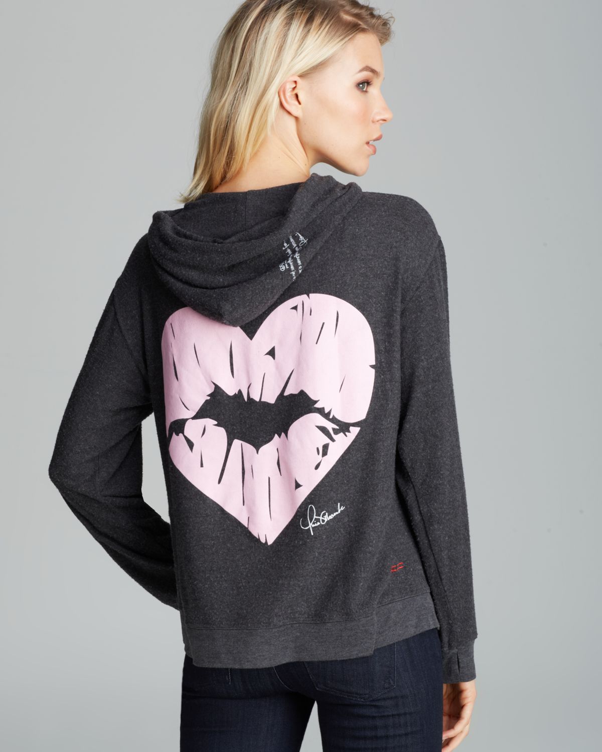 peace love world hoodie