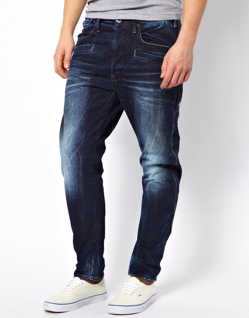 G-Star RAW G Star Jeans Davin 3d Loose Tapered Medium Aged in Blue for ...