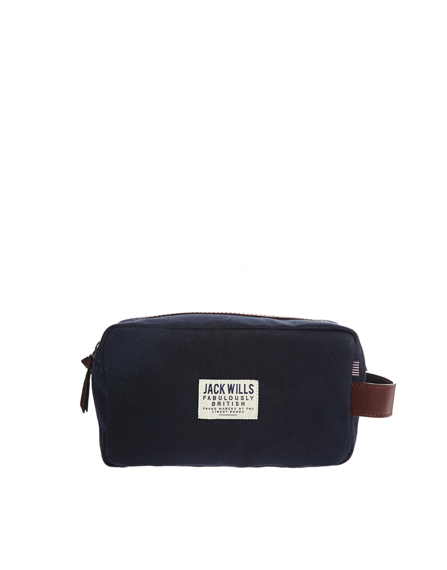 jack wills mens toiletry bag
