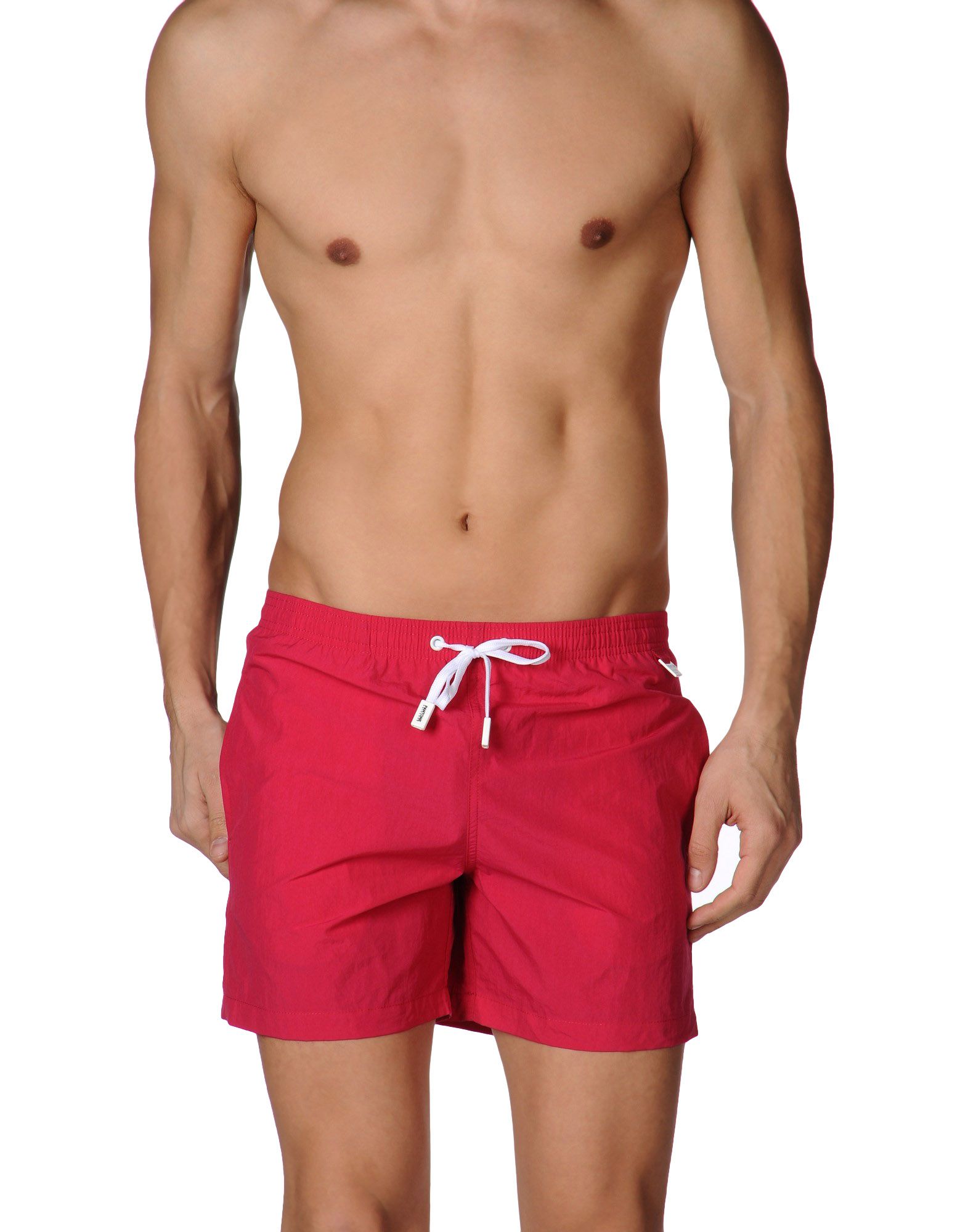 Pantone Swimming Trunks in Pink for Men (Garnet) | Lyst
