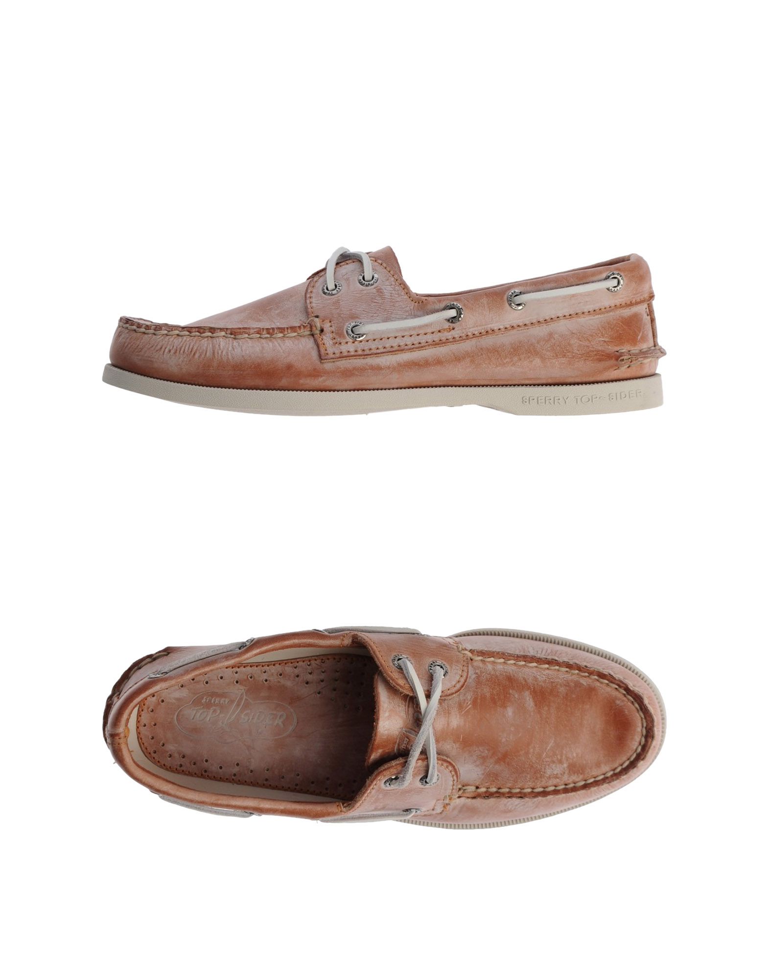 Sperry Top-sider Moccasins in Brown for Men (Salmon pink) | Lyst