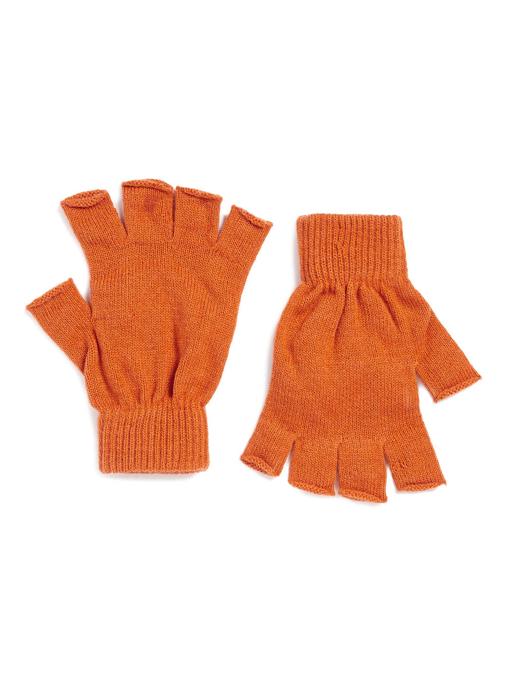 Topman Orange Fingerless Gloves in Orange for Men Lyst