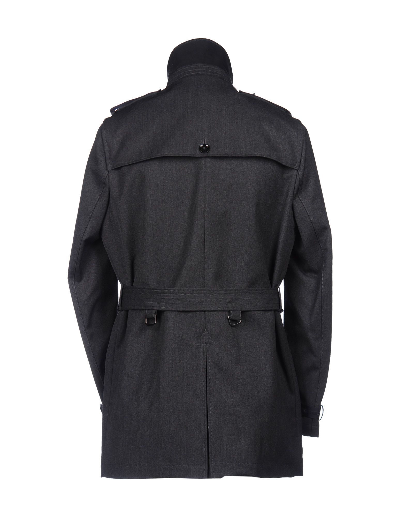Valentino Coat in Black for Men (Lead) Lyst