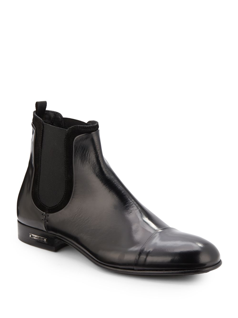mens cap toe chelsea boots