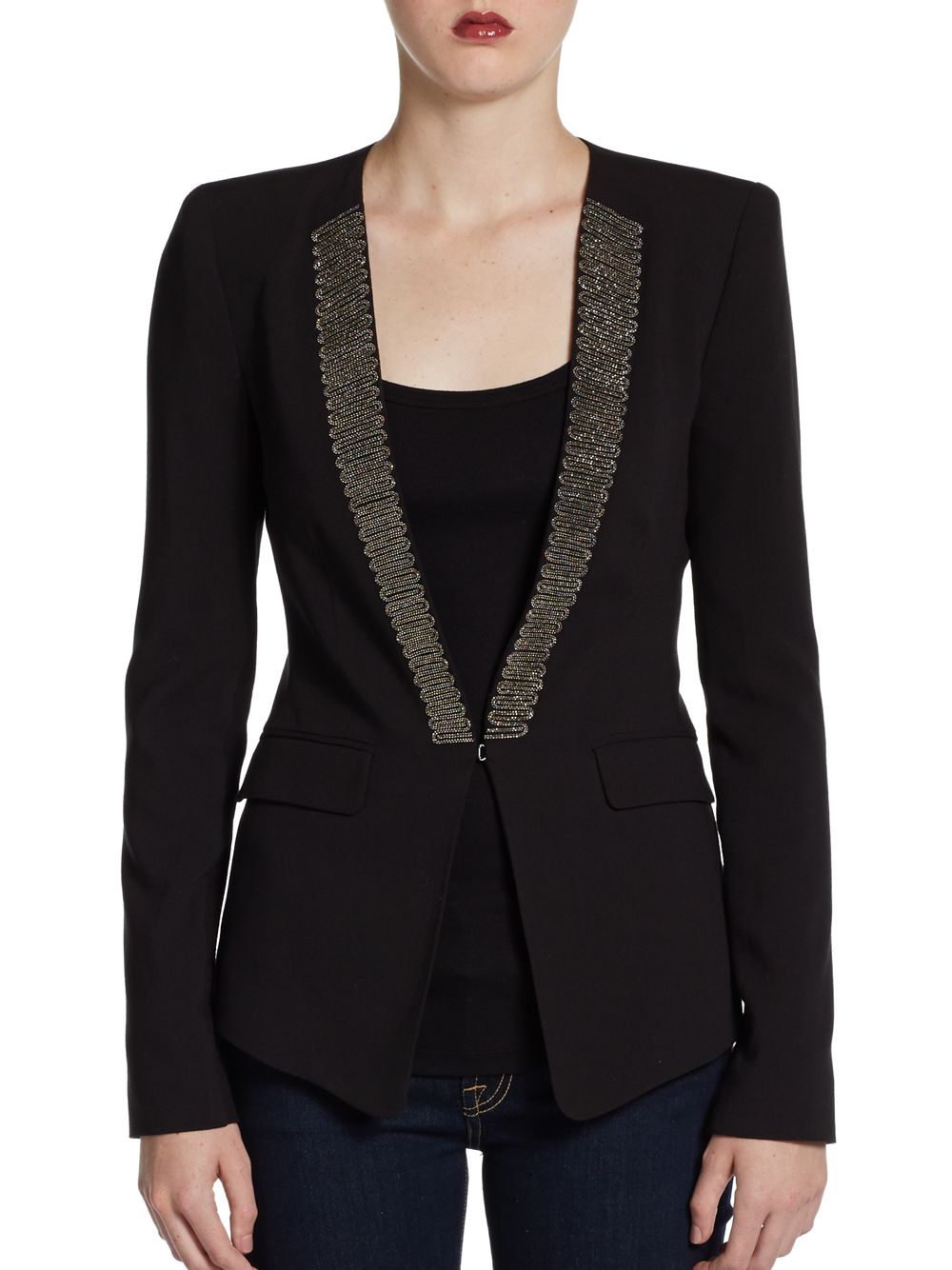 bcbgmaxazria black blazer