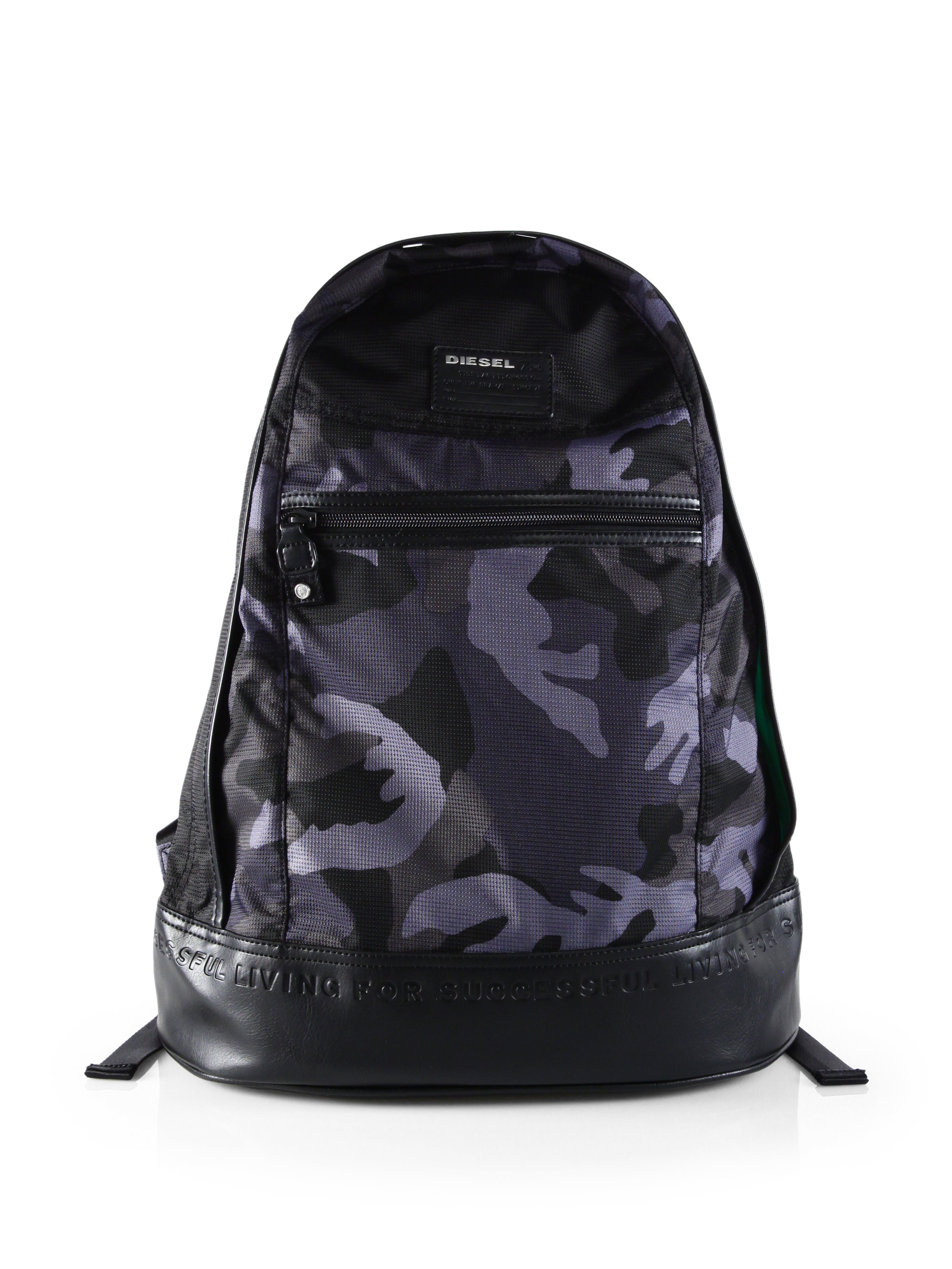 diesel camo backpack