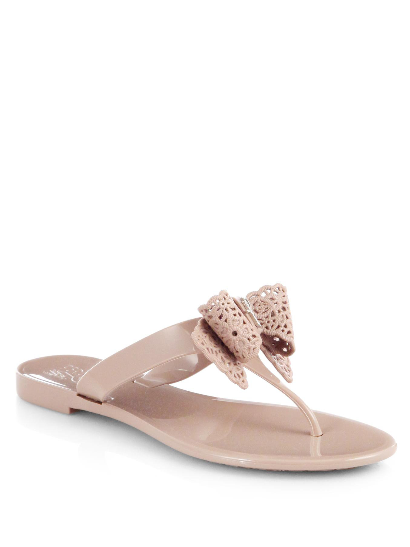 ferragamo jelly thong