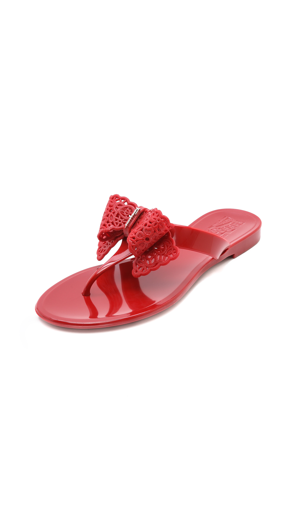 ferragamo red sandals