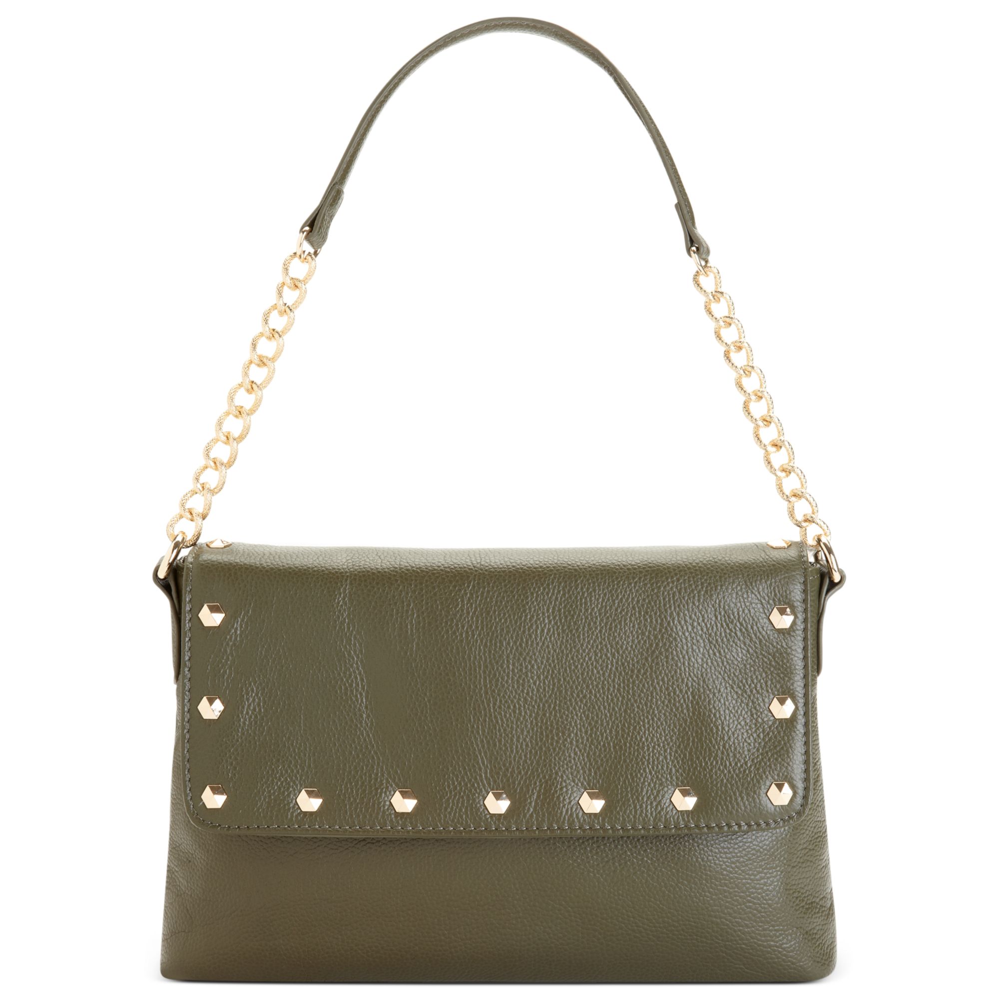 Lyst Inc International Concepts Tilly Leather Shoulder Bag In Green