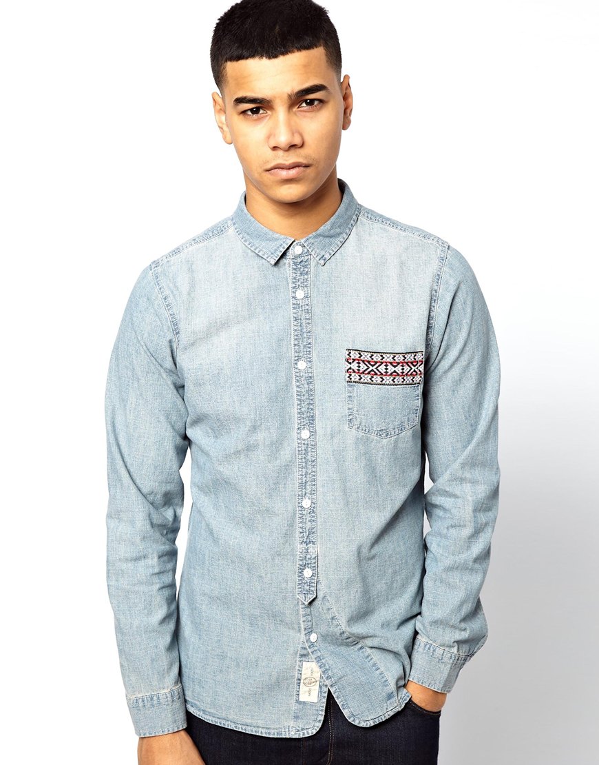 youth denim shirt