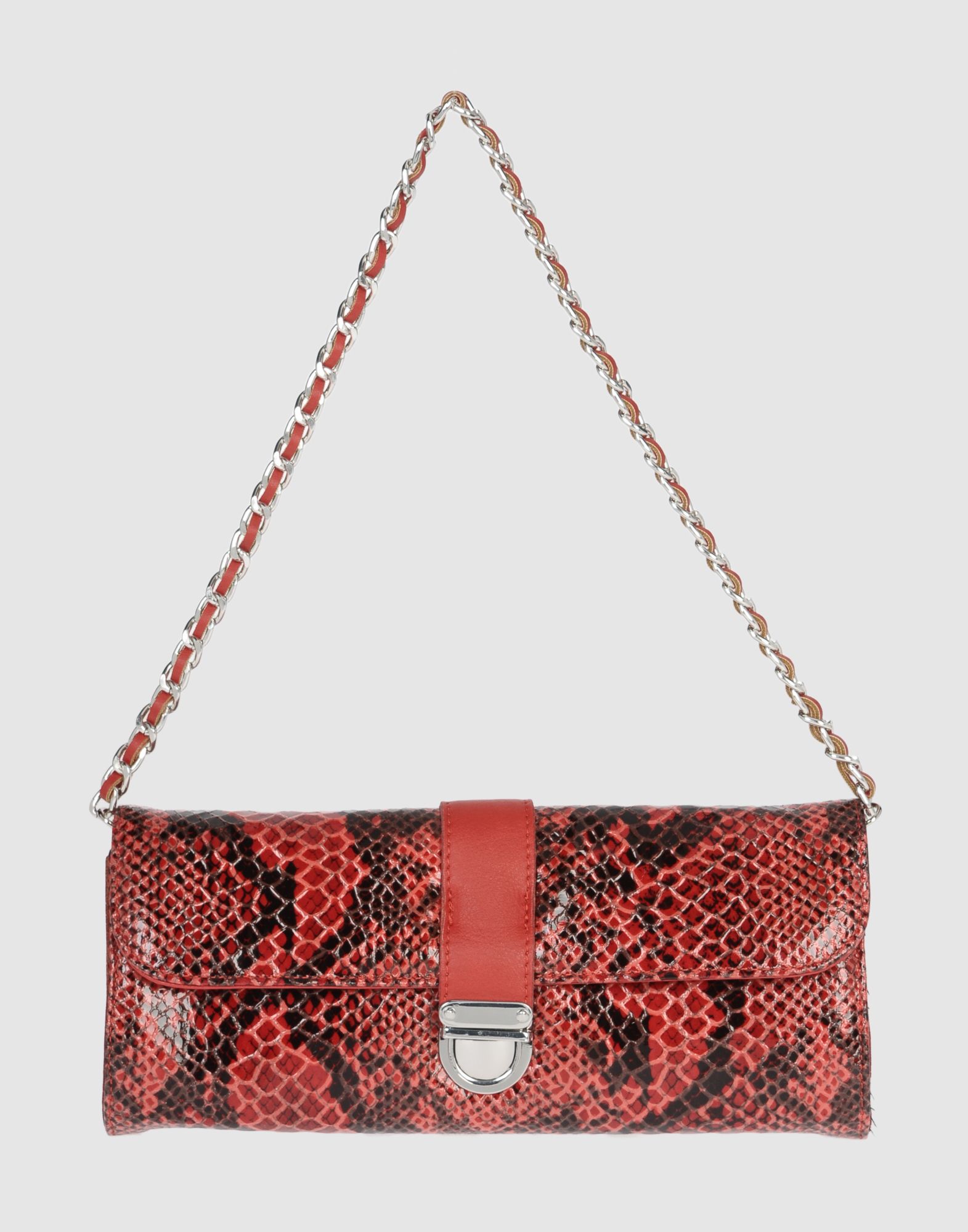 Parentesi Small Fabric Bag in Gray (red) | Lyst