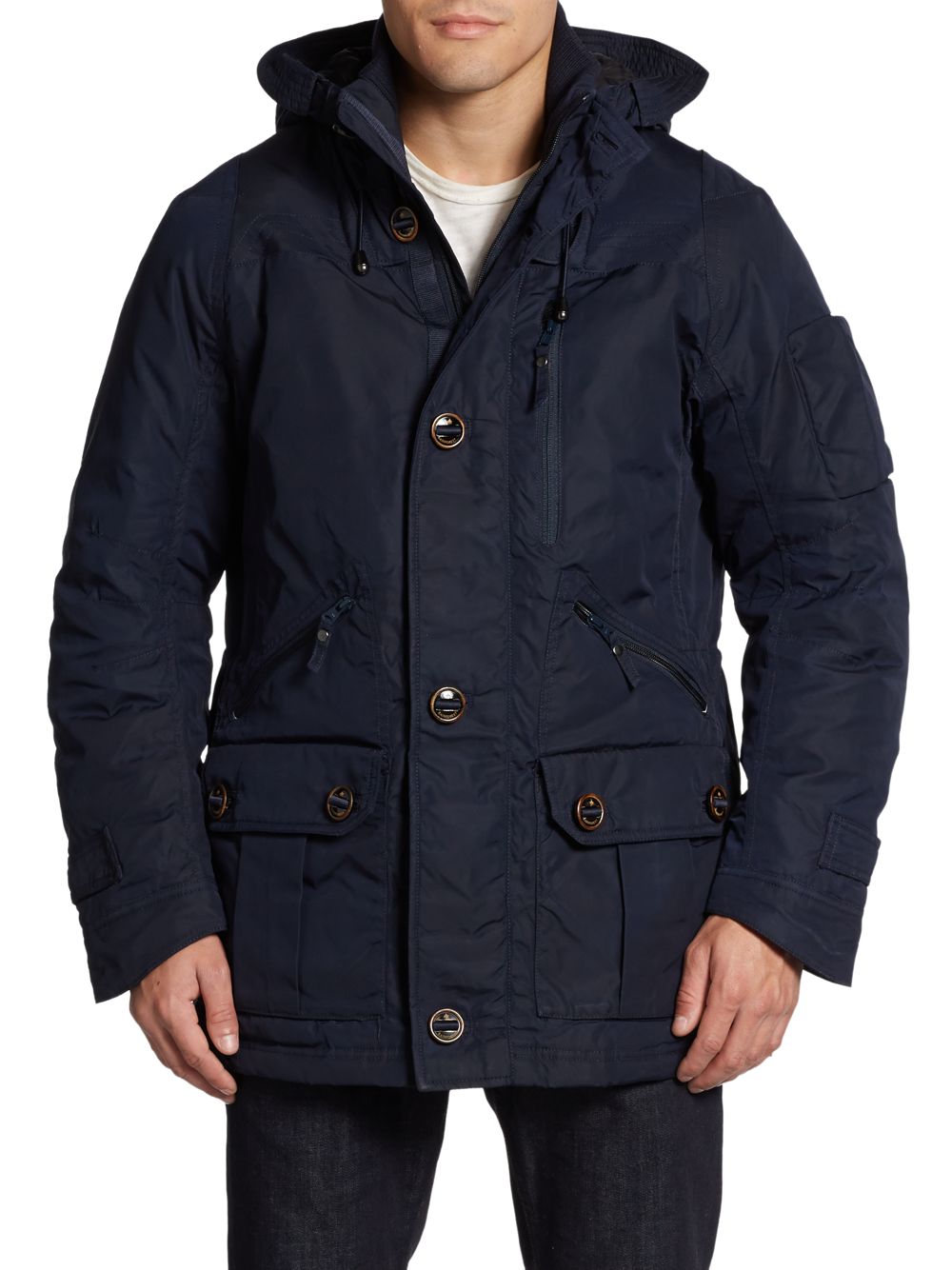 Lyst Rainforest Waxed Snorkel Parka in Blue for Men