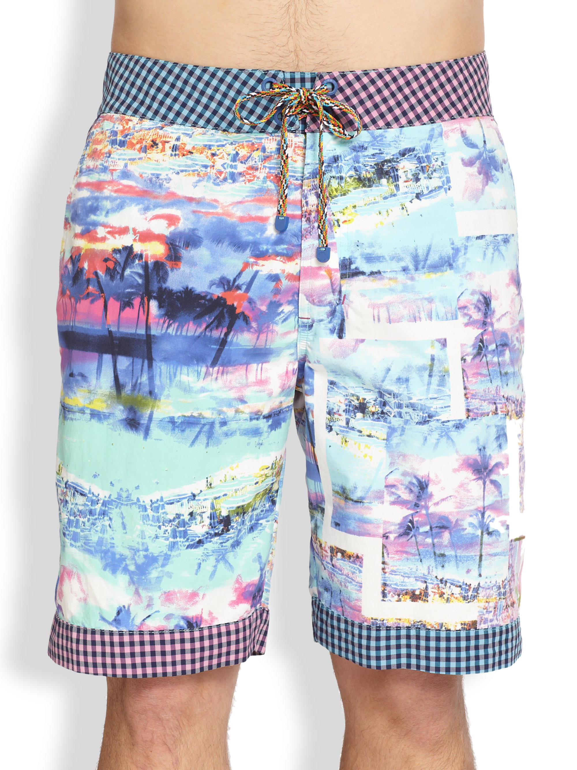 robert graham swim trunks