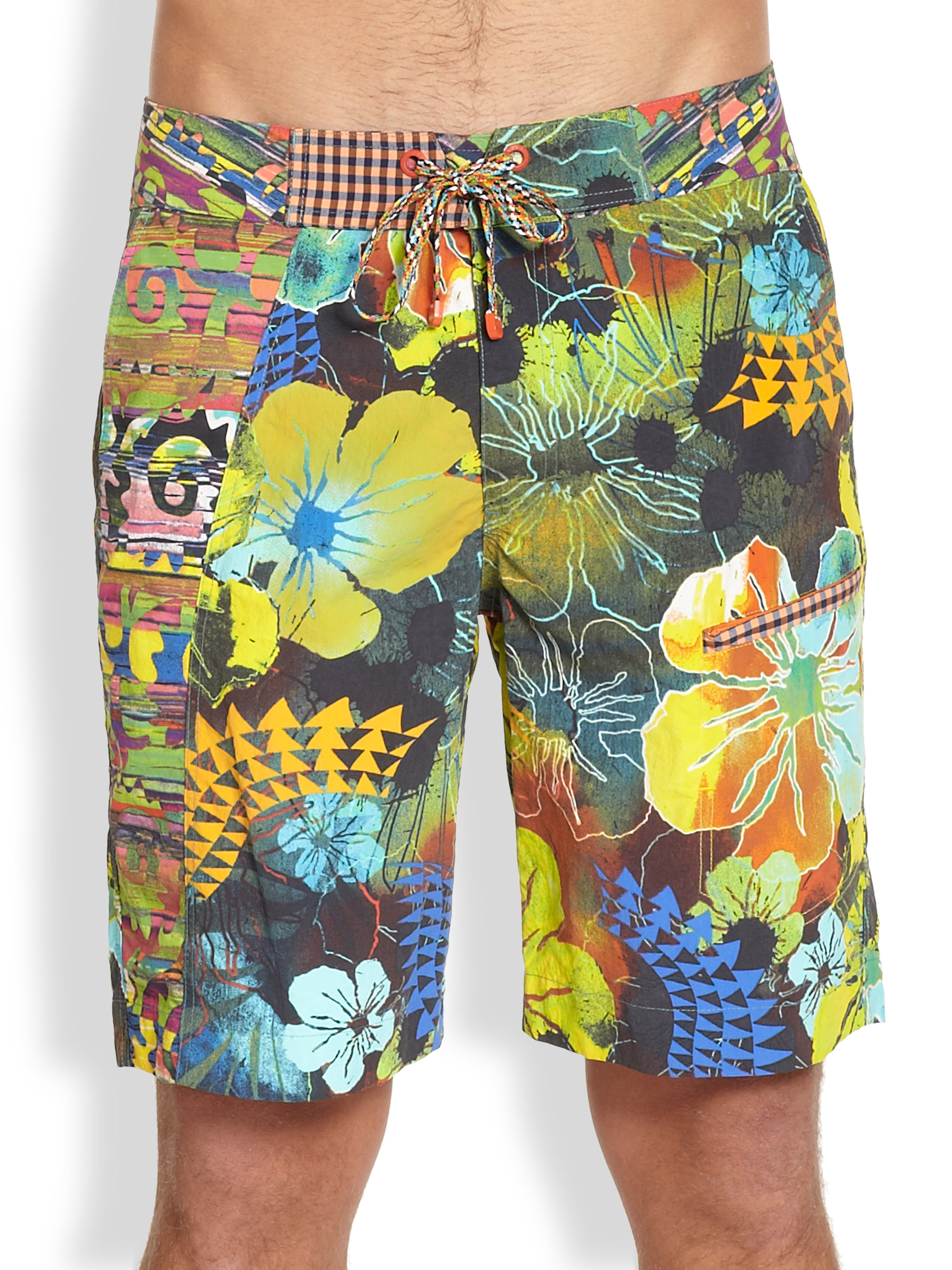 robert graham swim trunks